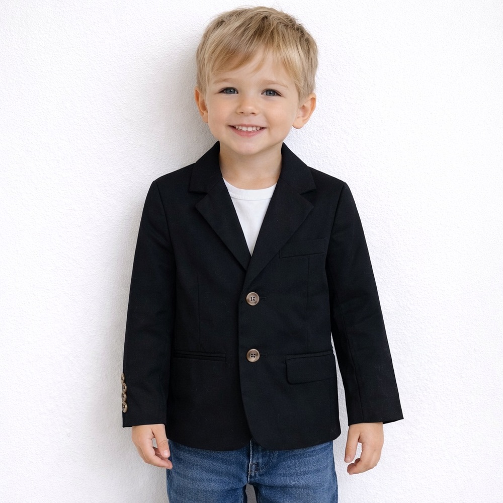 Cherokee Boys Black Blazer